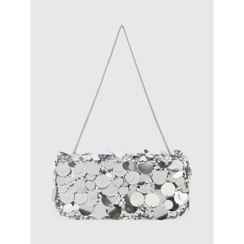 Rabanne Shoulder Bag Woman Silver - Picture 2 of 3